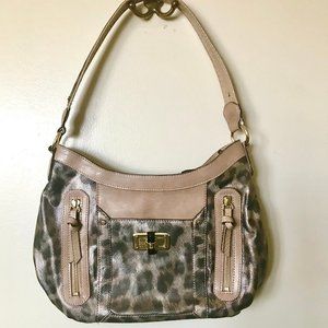 Gianni Bini Handbag, animal print, like new